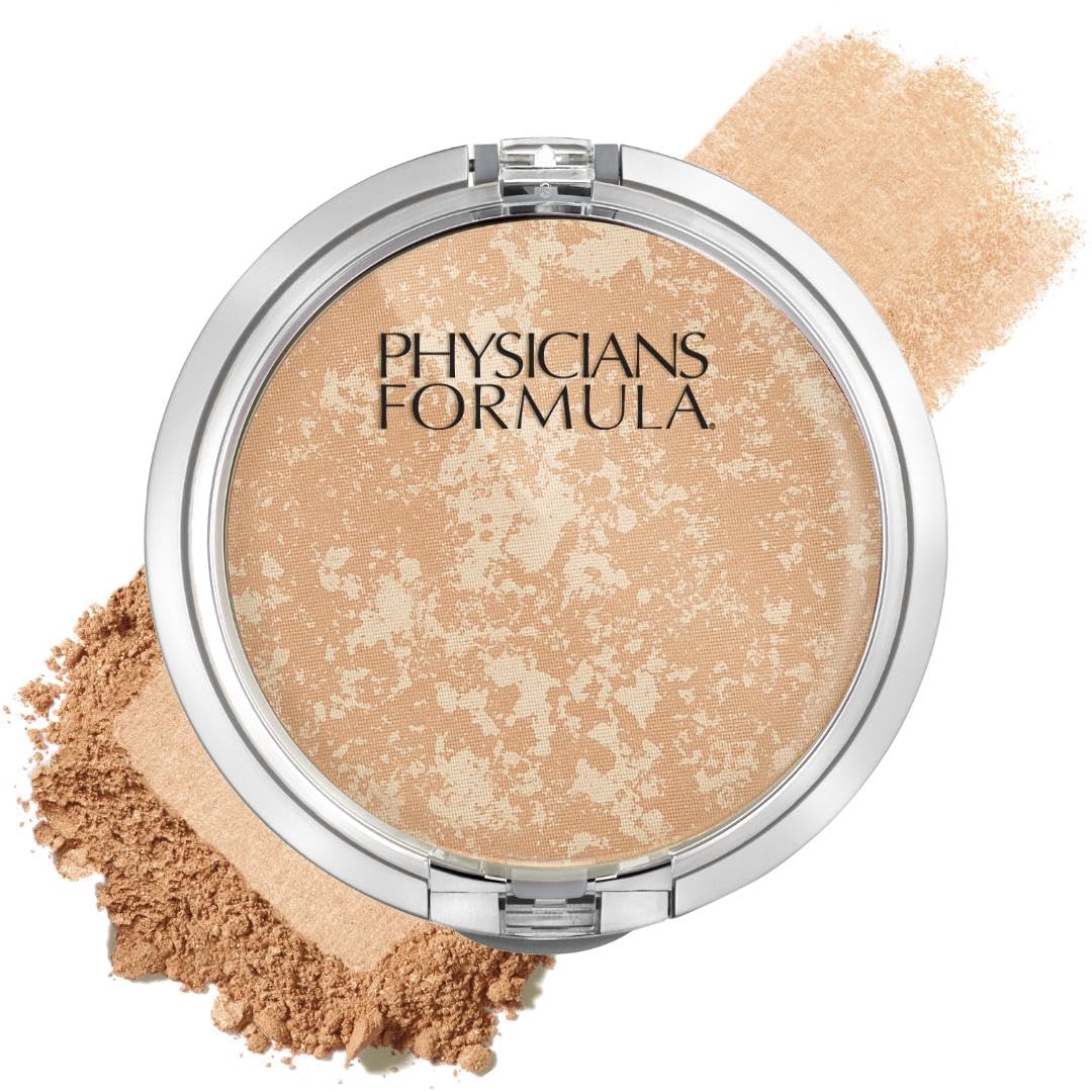 Polvo mineral de Physicians Formula Mineral Wear en envase compacto para uso diario seguro