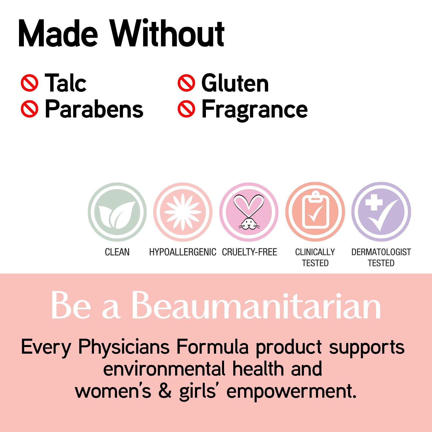 Textura suave de Physicians Formula Mineral Wear, ideal para piel sensible.