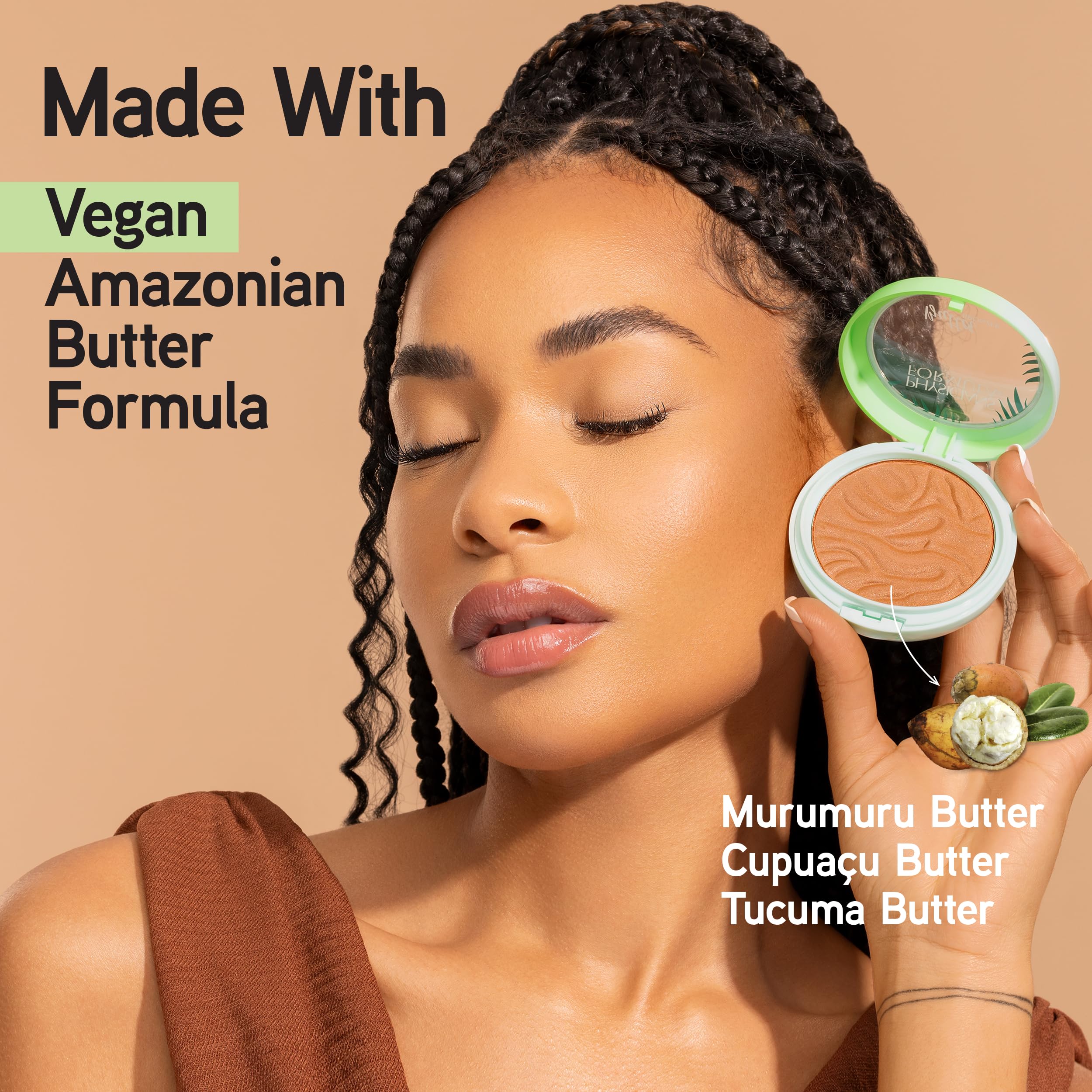 Fórmula hipoalergénica de Physicians Formula Murumuru Butter Bronzer para piel sensible
