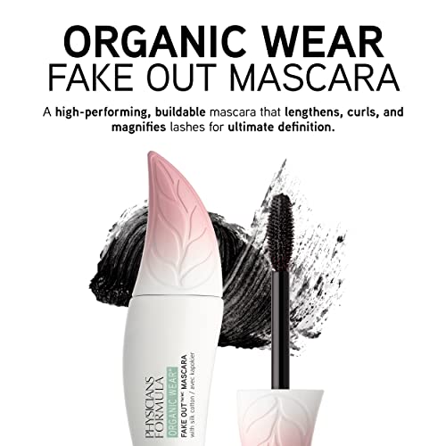 Physicians Formula Organic Wear mascara brush with ultra-soft plastic bristles for smooth, precise application