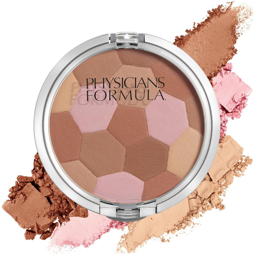 Physicians Formula paleta de polvos bronceadores multicolor brillo saludable.