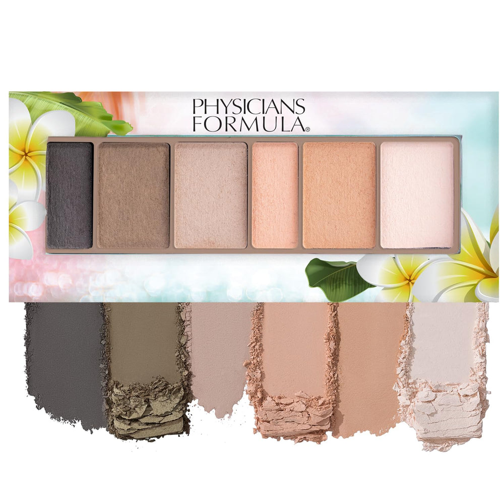 Paleta de sombras mate Monoi de Physicians Formula: acabado duradero y color intenso.