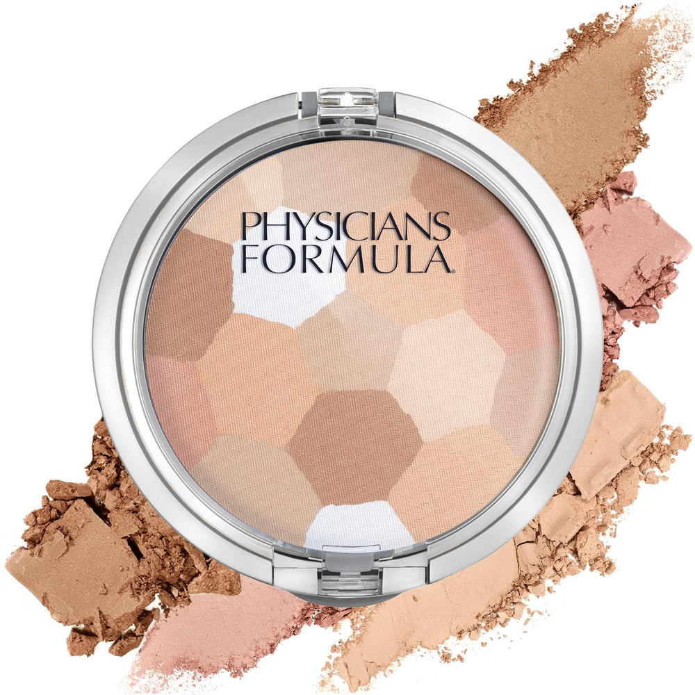 Polvo fijador prensado multicolor de Physicians Formula para un acabado natural.
