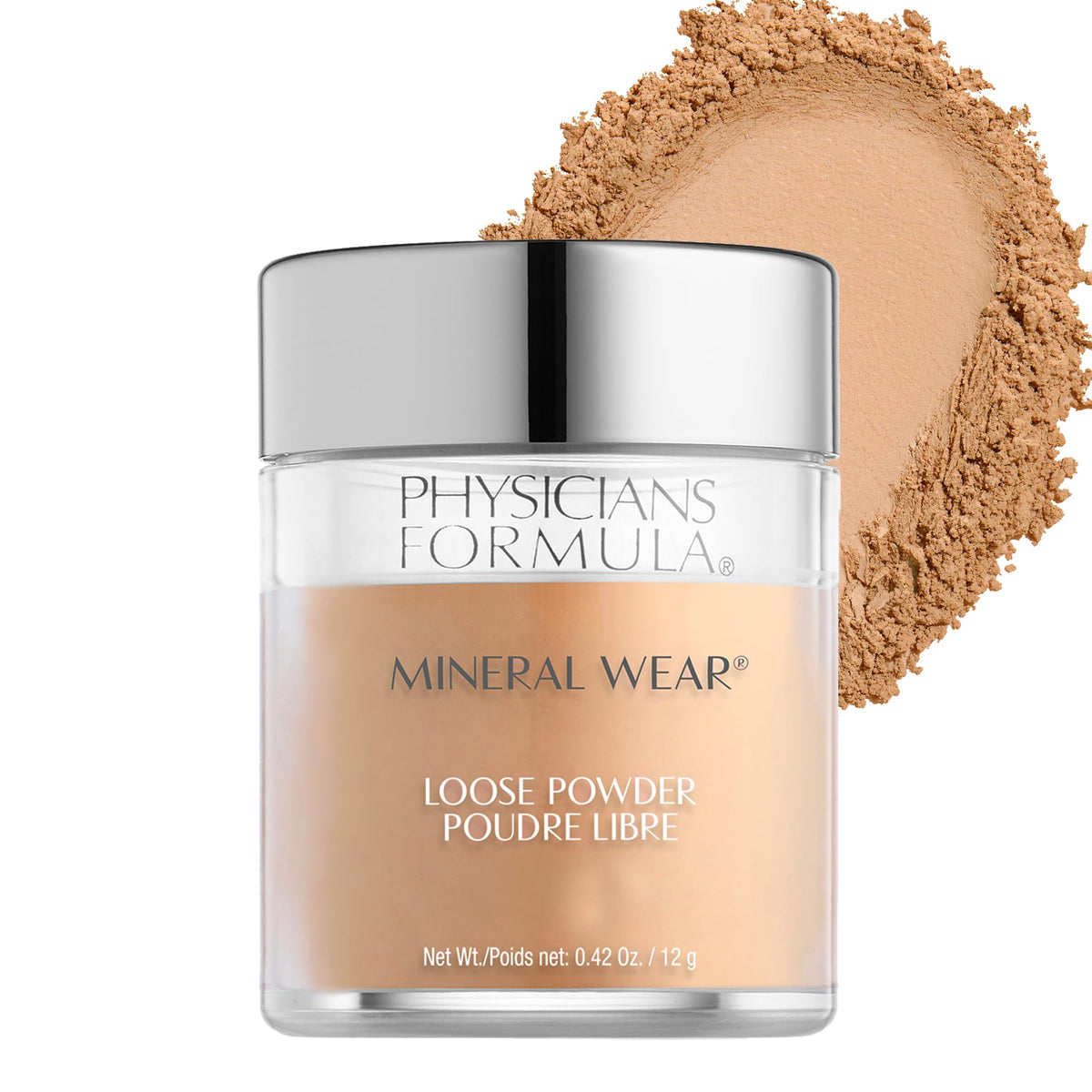 Polvo mineral de Physicians Formula libre de talco para un acabado suave.