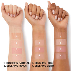 Rubor Physicians Formula con acabado natural en los pómulos