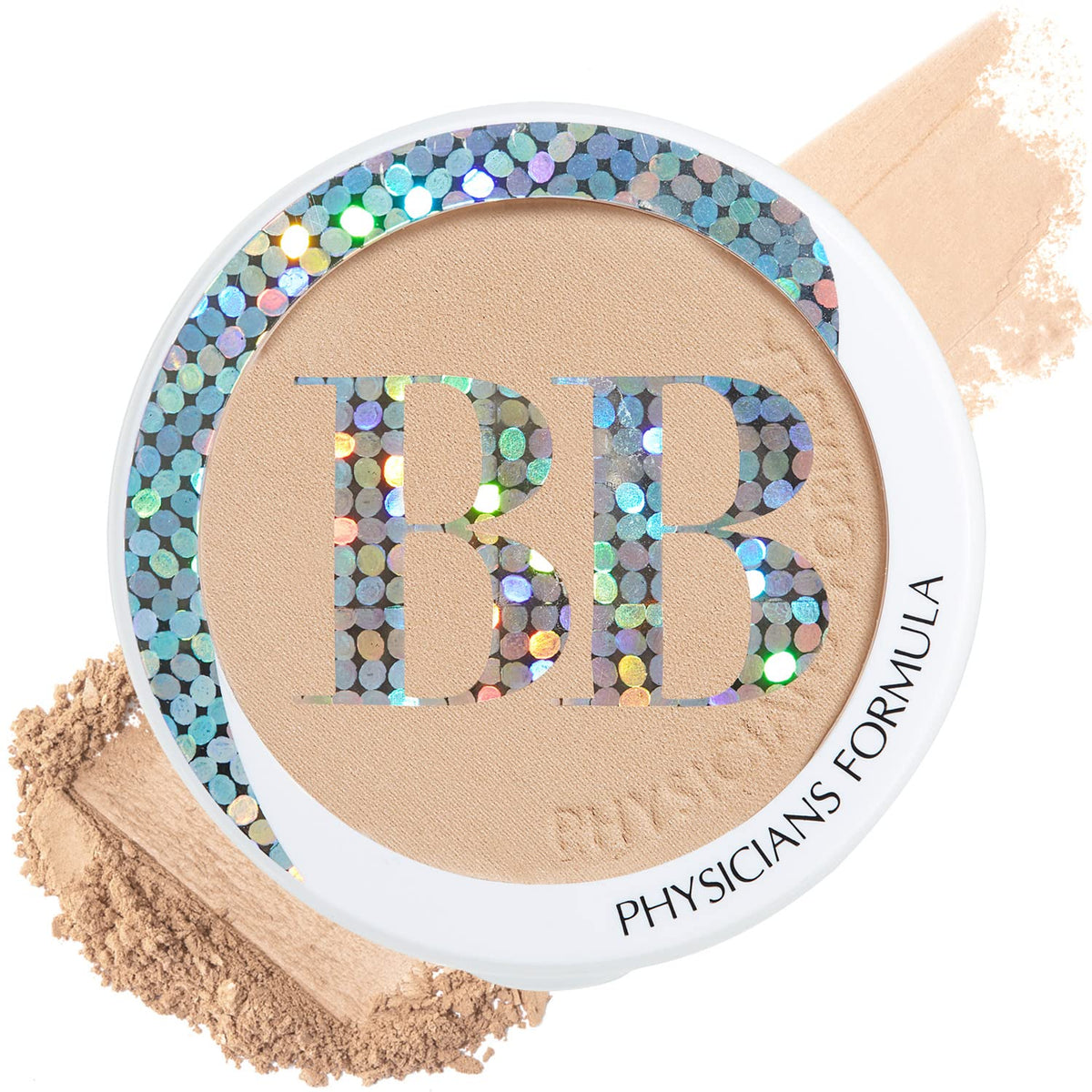 Physicians Formula Super BB Cream, botella y aplicador, suave uso diario.