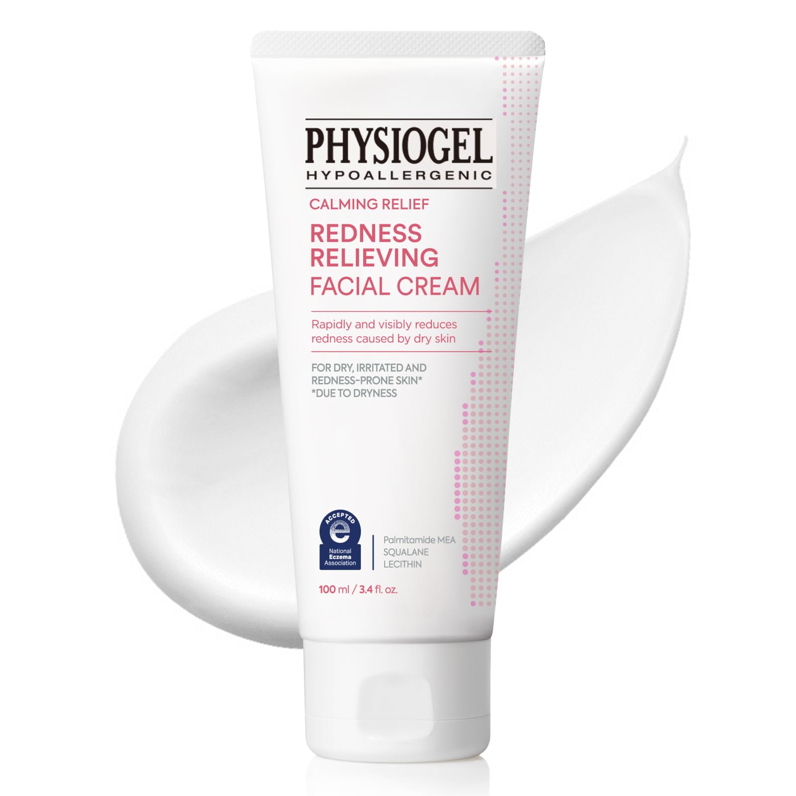 PHYSIOGEL Crema para enrojecimiento, botella: ayuda a calmar irritación y suavizar la piel.