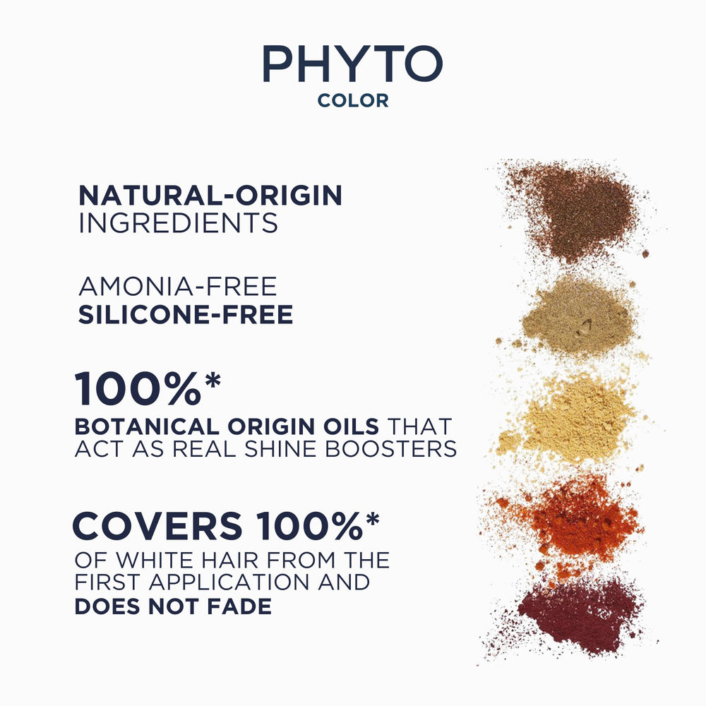 PHYTO Phytocolor color protecting mask guards hair during processing.