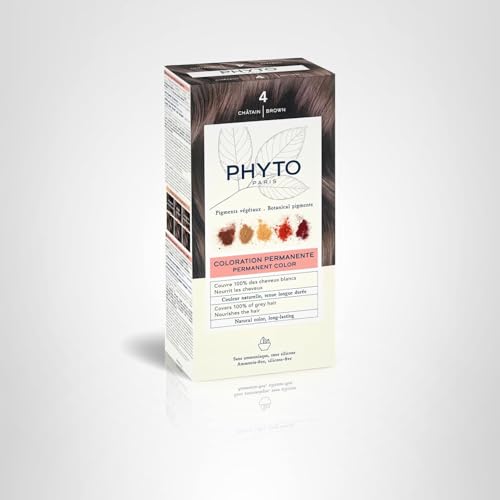 PHYTO Phytocolor final shade look demonstrates rich brunette tone.