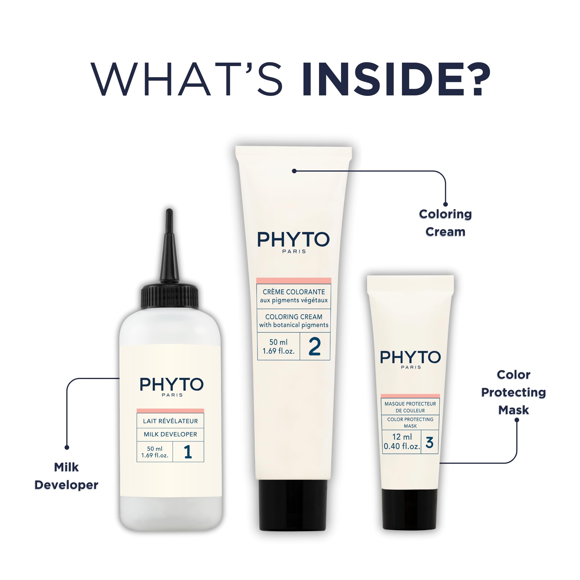 PHYTO Phytocolor pair of gloves protects hands during coloring.
