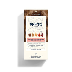 PHYTO Phytocolor 7 Blonde packaging for easy at-home color application.