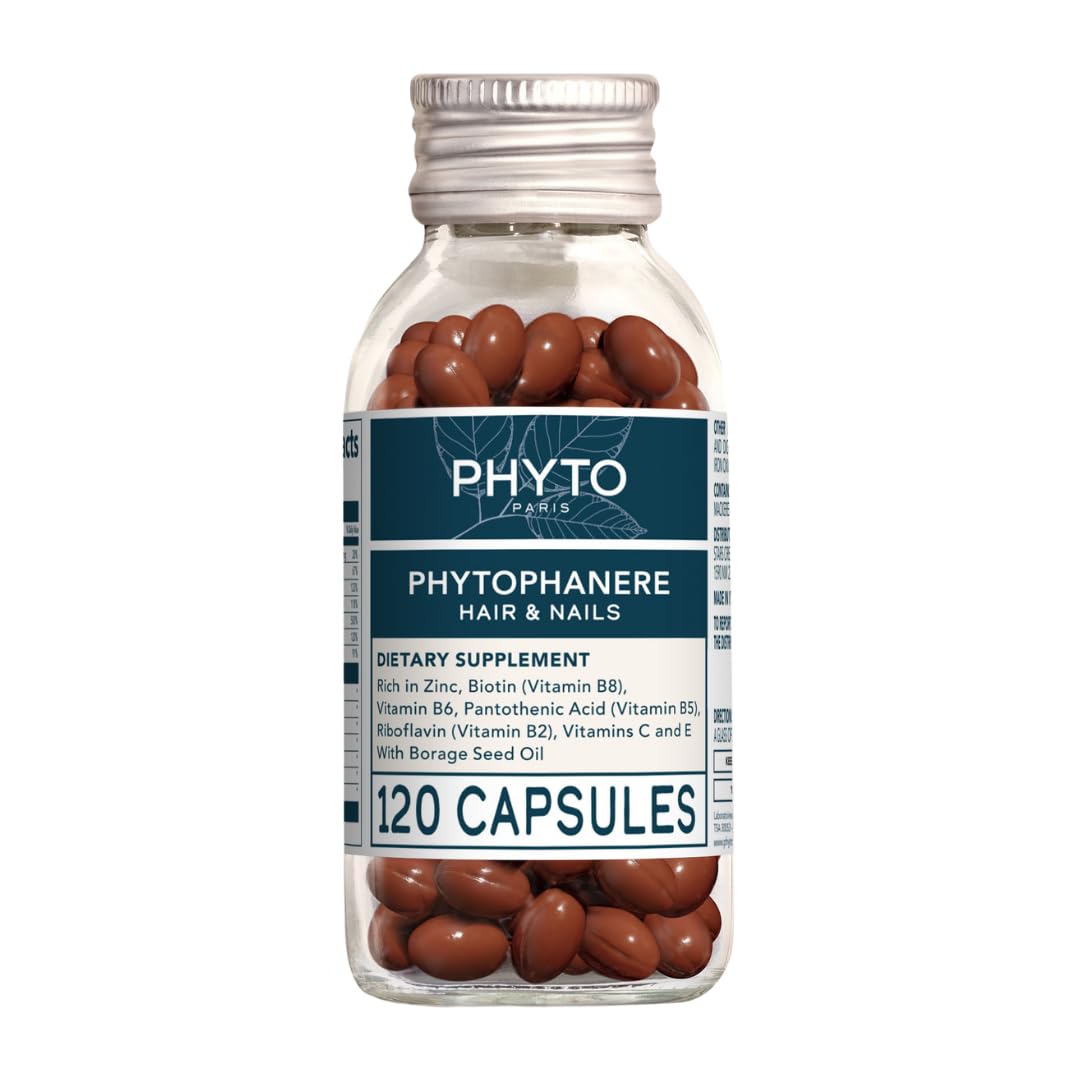 PHYTO Phytophanère soft capsules ready for daily hair and nail support.