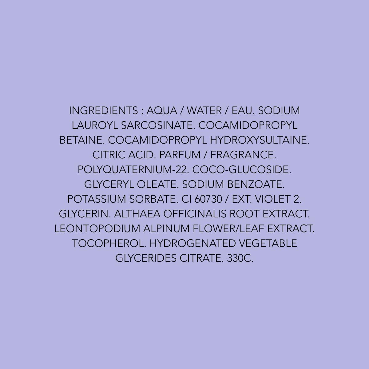 PHYTO Purple No Yellow shampoo gray hair detail highlighting cool tones