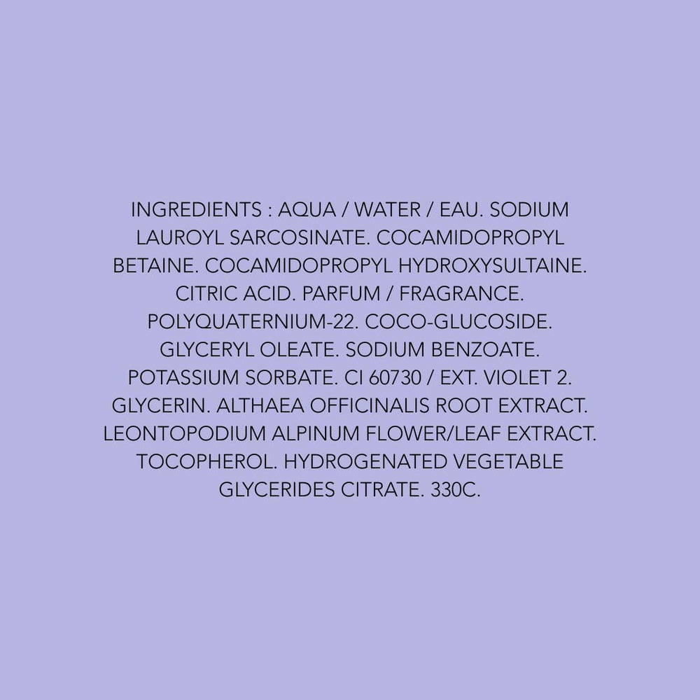 PHYTO Purple No Yellow shampoo gray hair detail highlighting cool tones