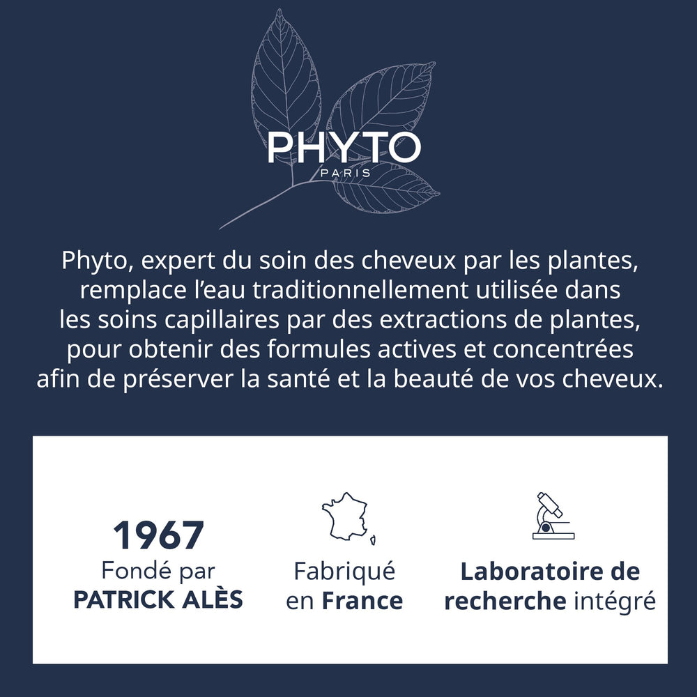 PHYTO Volume lightweight finish leaves hair breathable and touchable