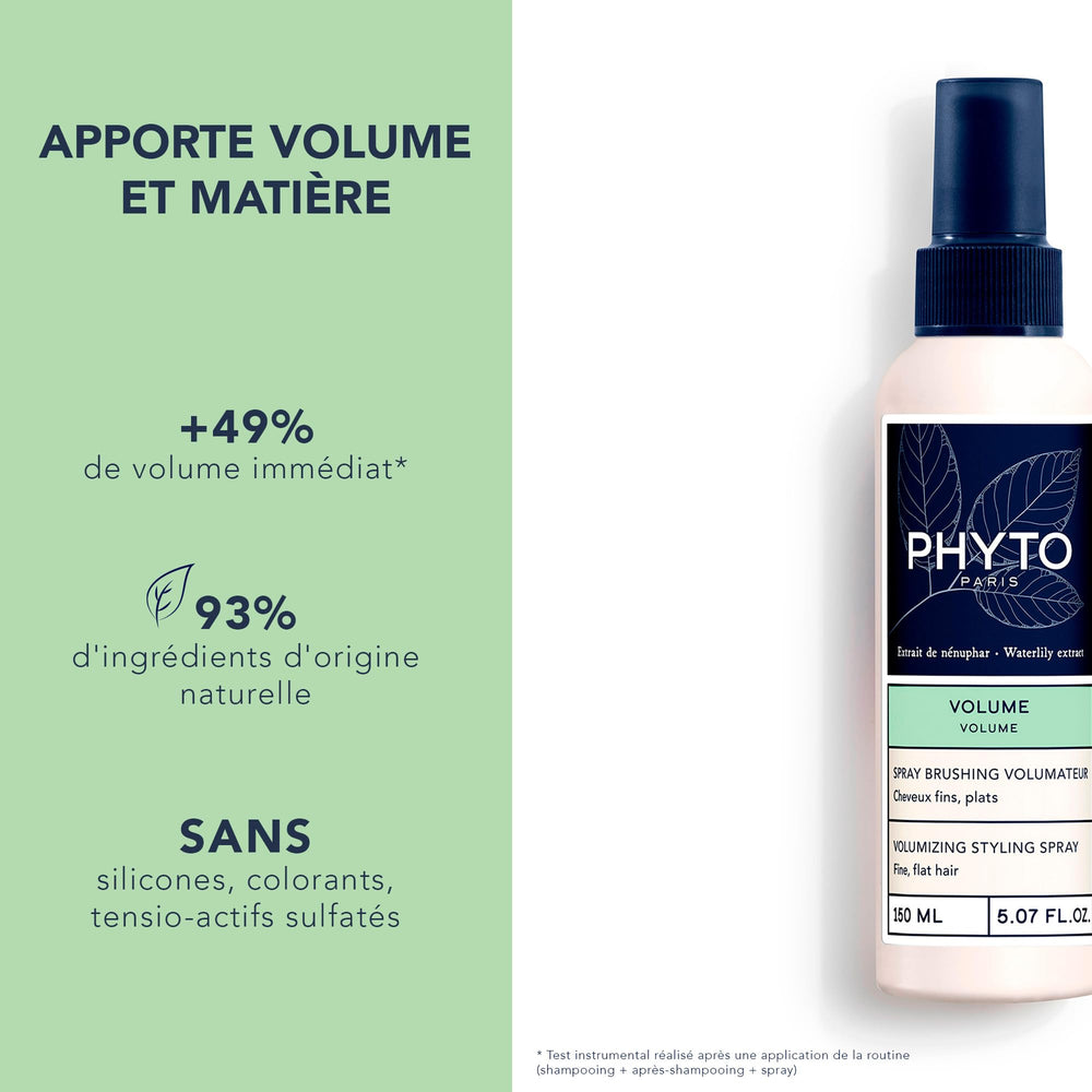 PHYTO Volume root lift application focusing on roots to boost volume