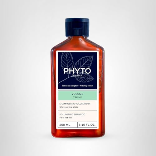 Phyto Volume Shampoo packaging uses recycled materials.