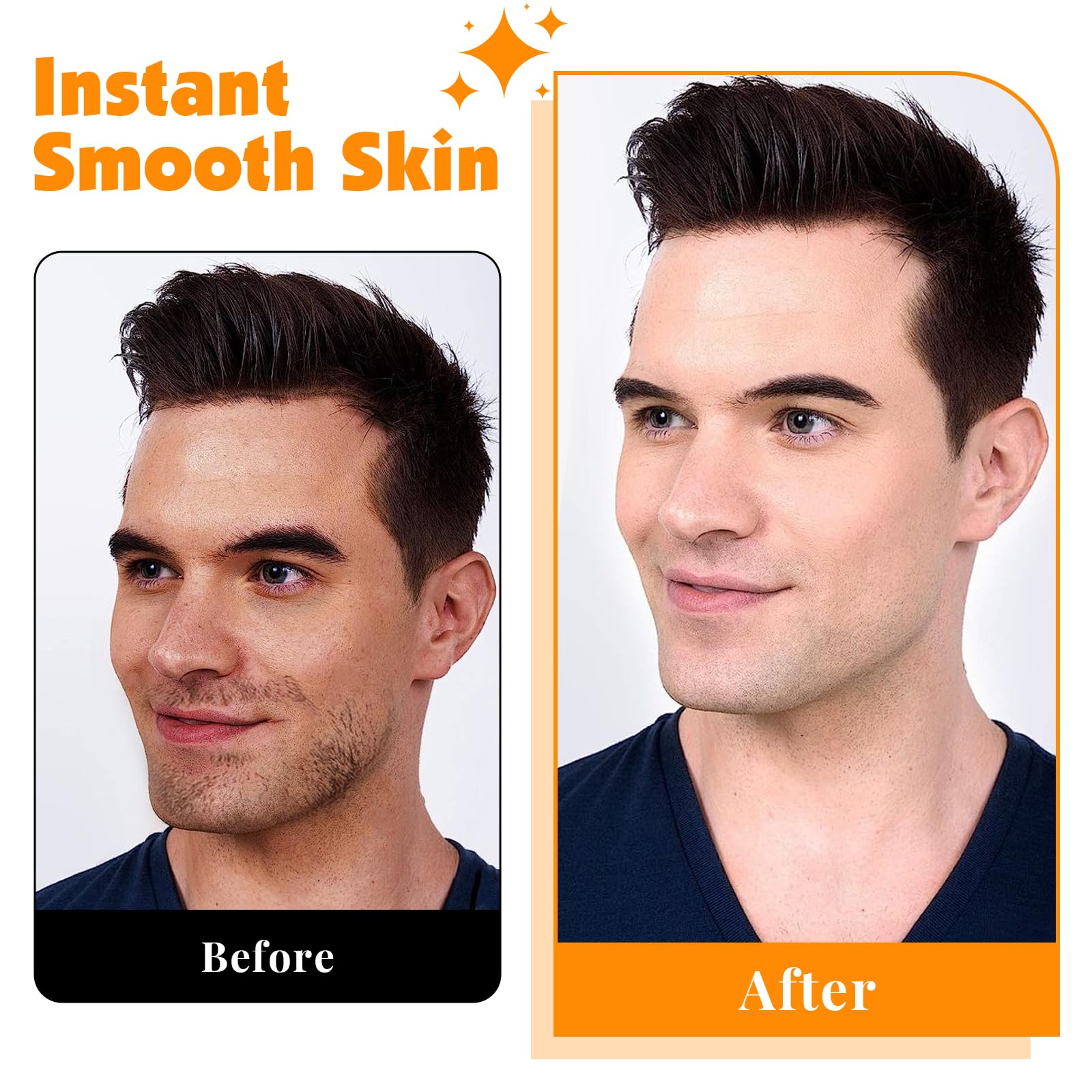 Phyyixs safe net blade with protective cap protects skin during shaving.
