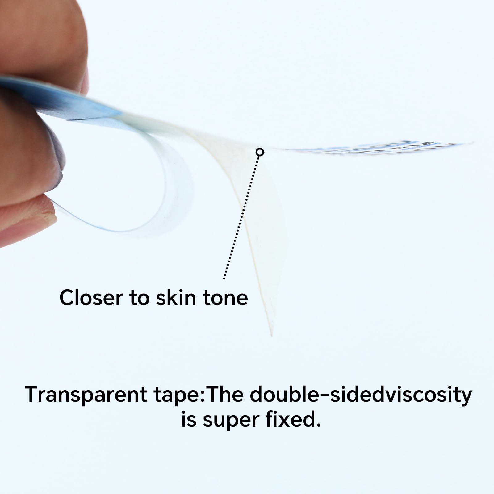 Piaou skin-safe wig tape ensures comfortable wear for all-day styling.