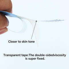 Piaou skin-safe wig tape ensures comfortable wear for all-day styling.
