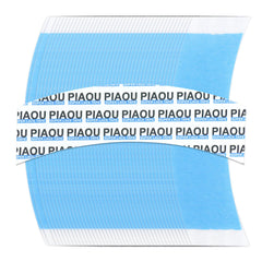Piaou wig tape in blue with 58 pieces provides strong hold for lace fronts.