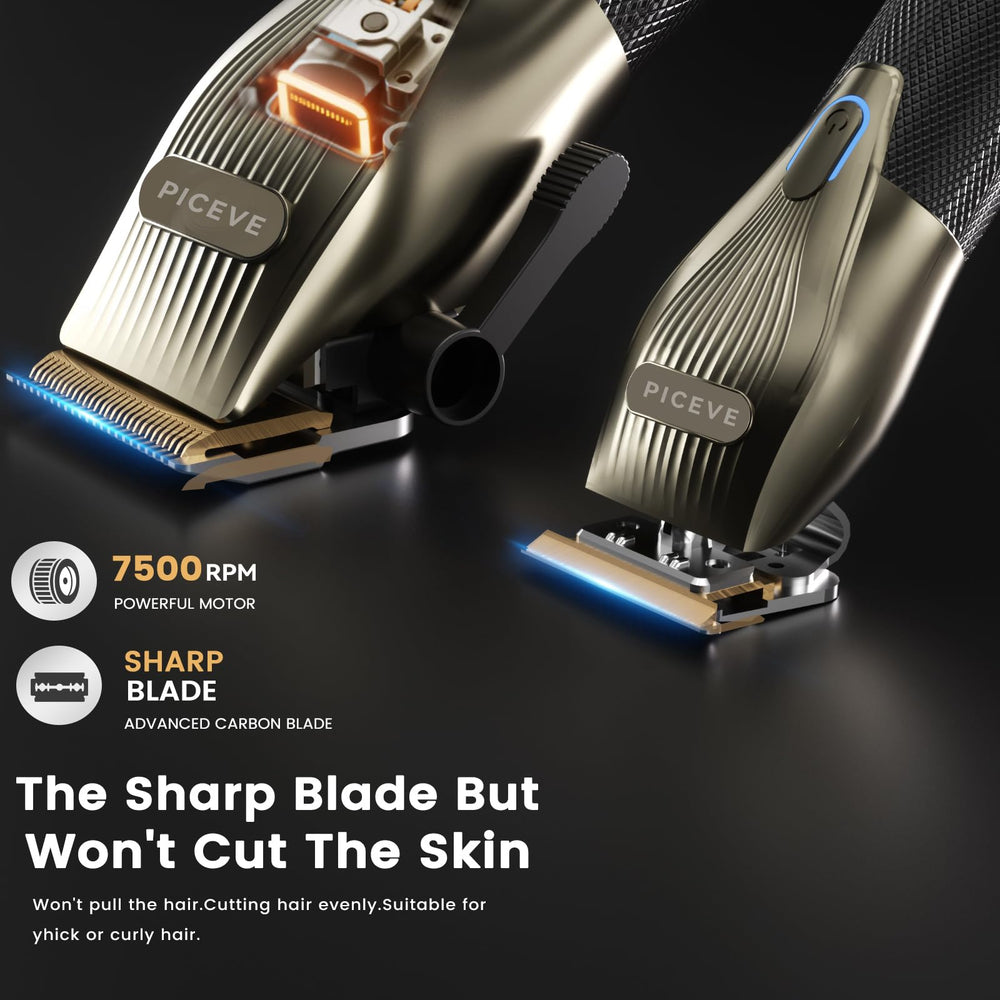 Piceve clipper with 7500RPM motor for fast cutting