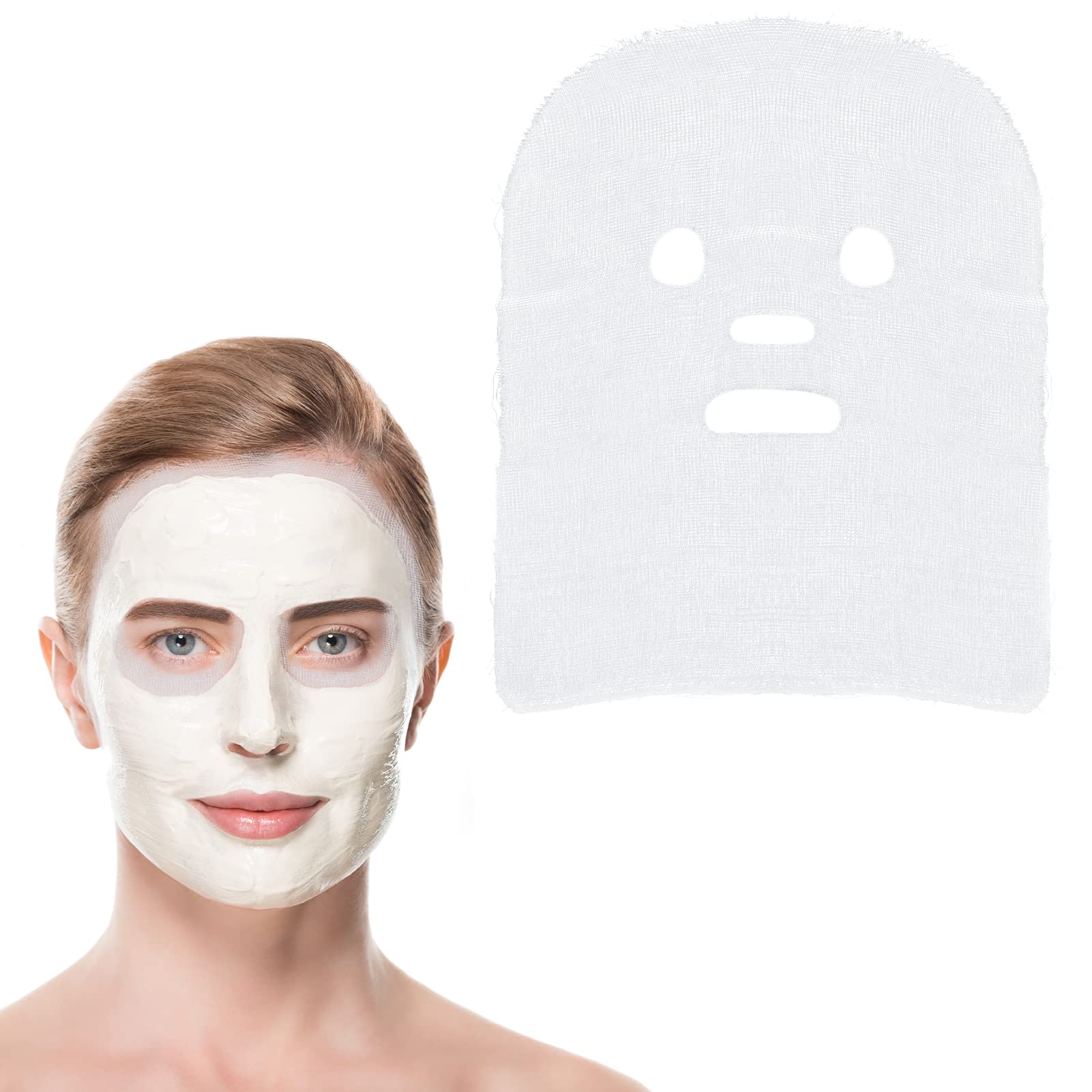 Picidae gauze face pads 100-sheet pack ideal for serum application.