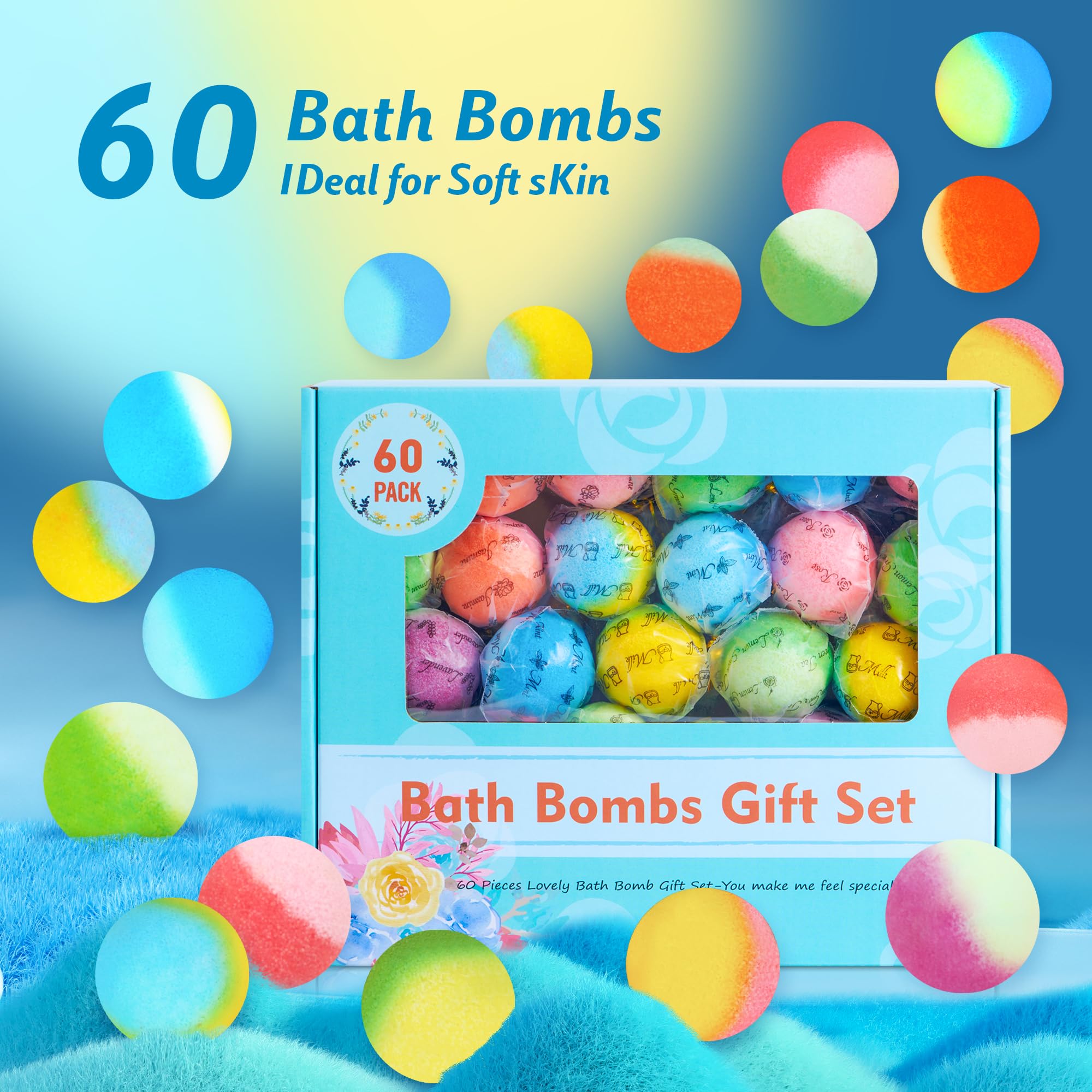 PickMora lemon bath bomb delivers bright citrus scent and refreshing cleanse.