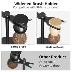 Heavy-weight Pickpiff stand demonstrates sturdy stability for grooming gear.