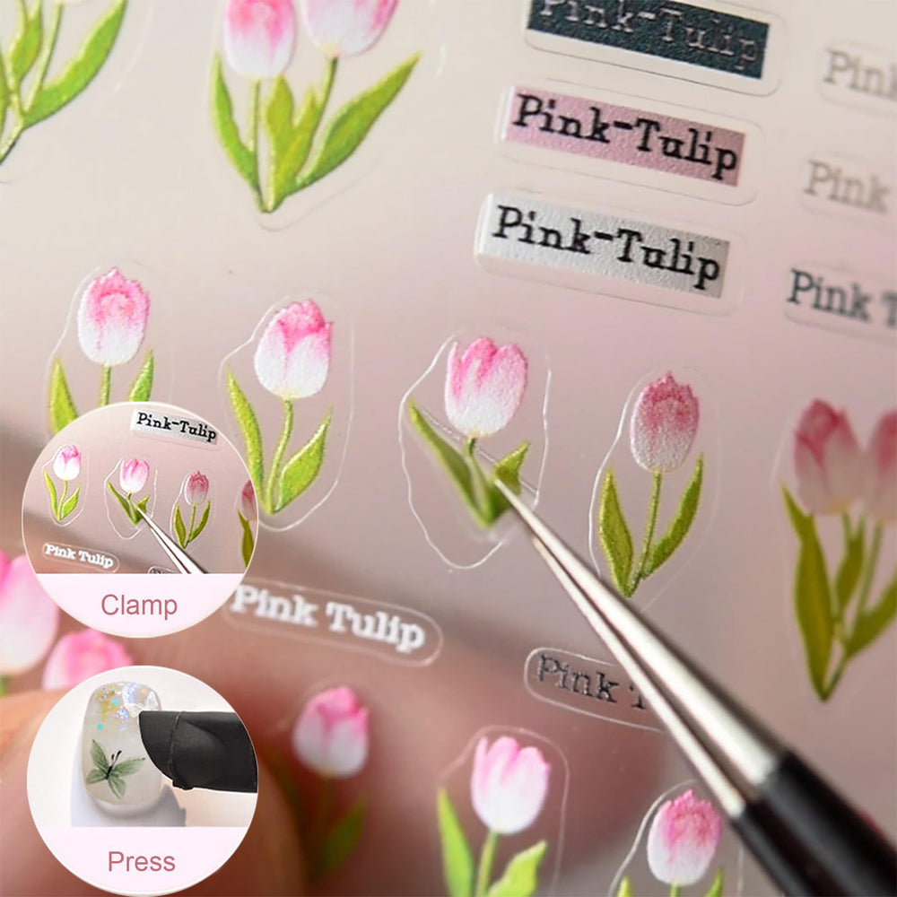 Picksweet pinzas de precisión para manipular adhesivos.