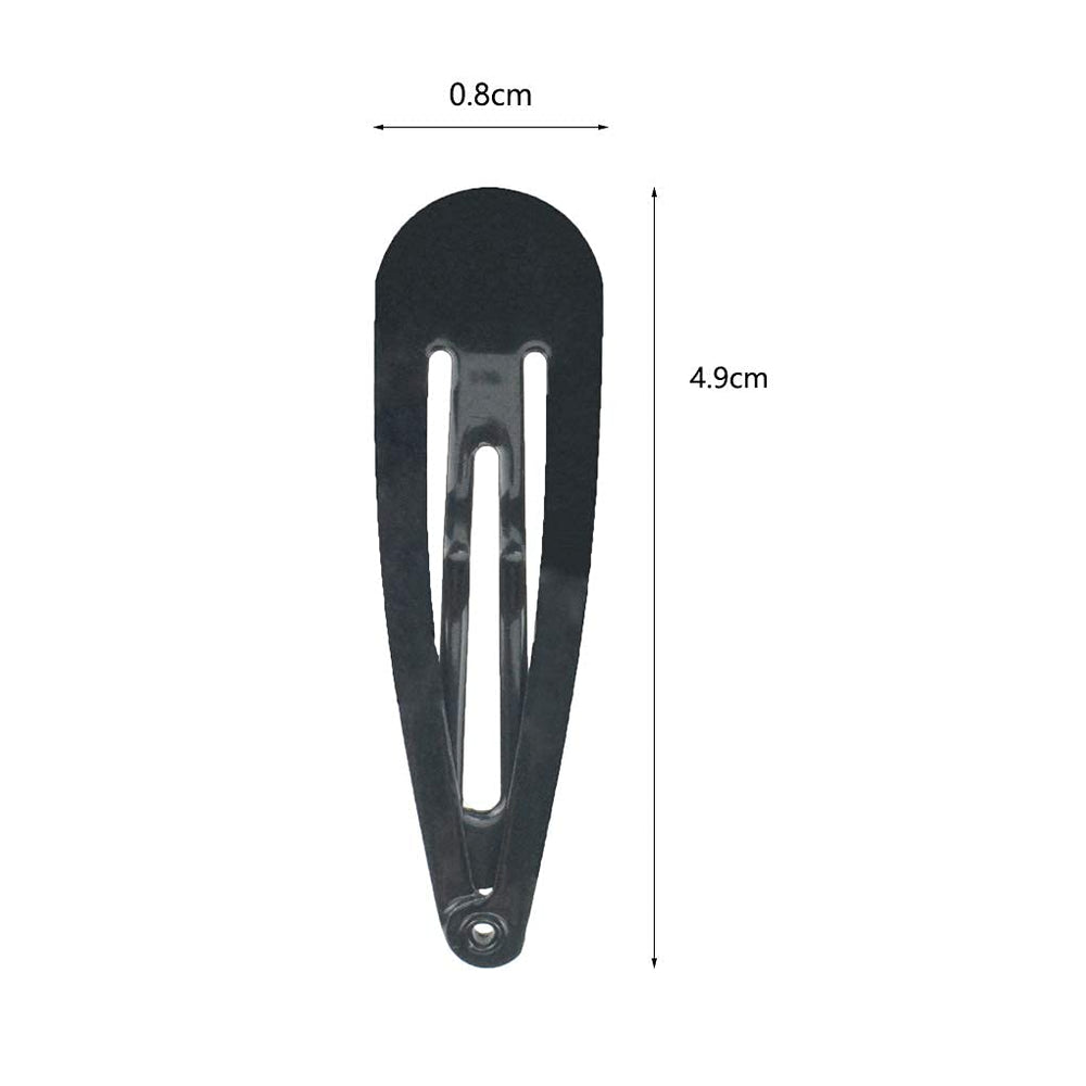 PIDOUDOU metal snap clip hair showing smooth attachment and grip
