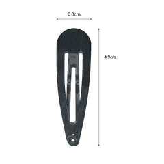 PIDOUDOU metal snap clip hair showing smooth attachment and grip