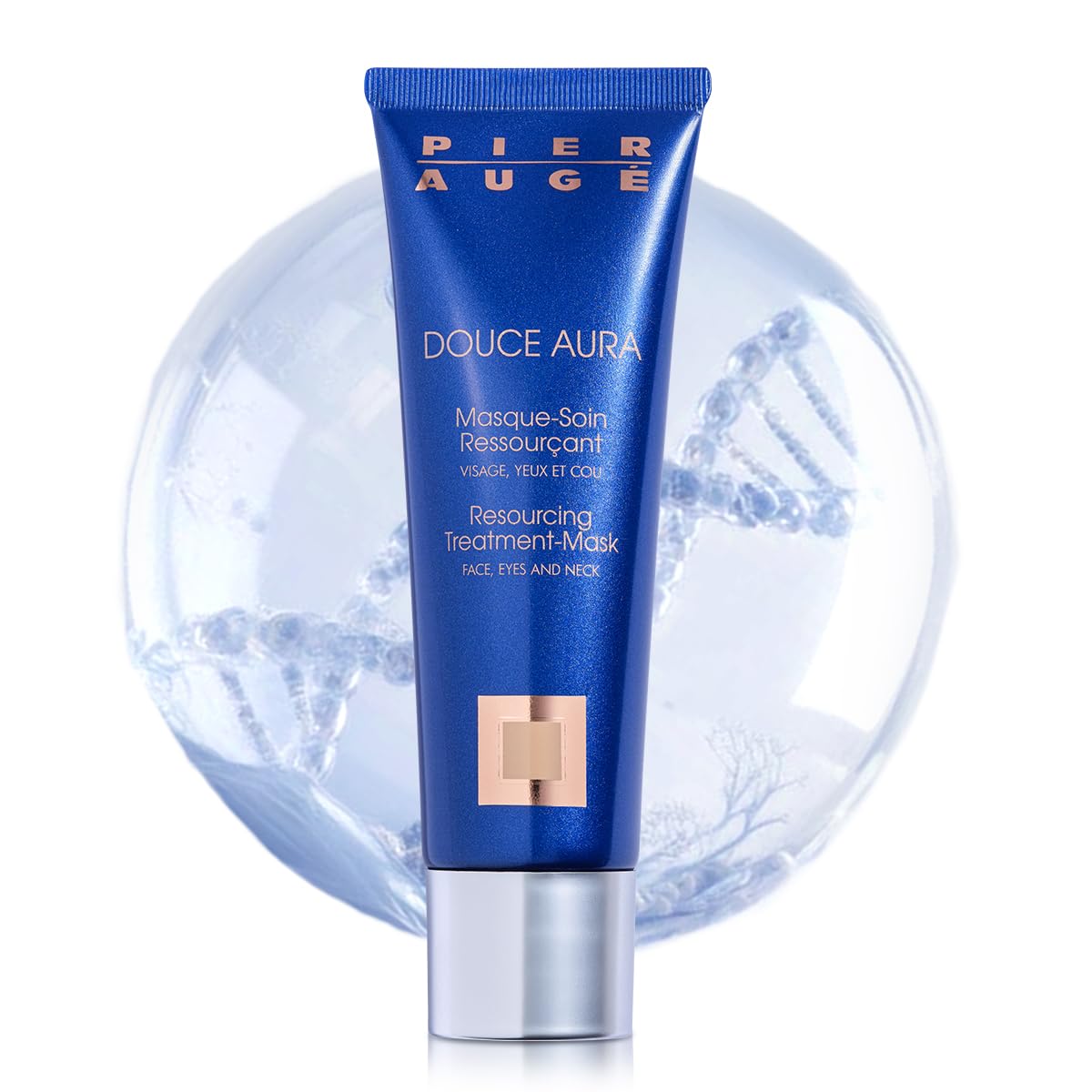 Pier Augé PDRN Mask packaging signals a luxe spa-at-home ritual
