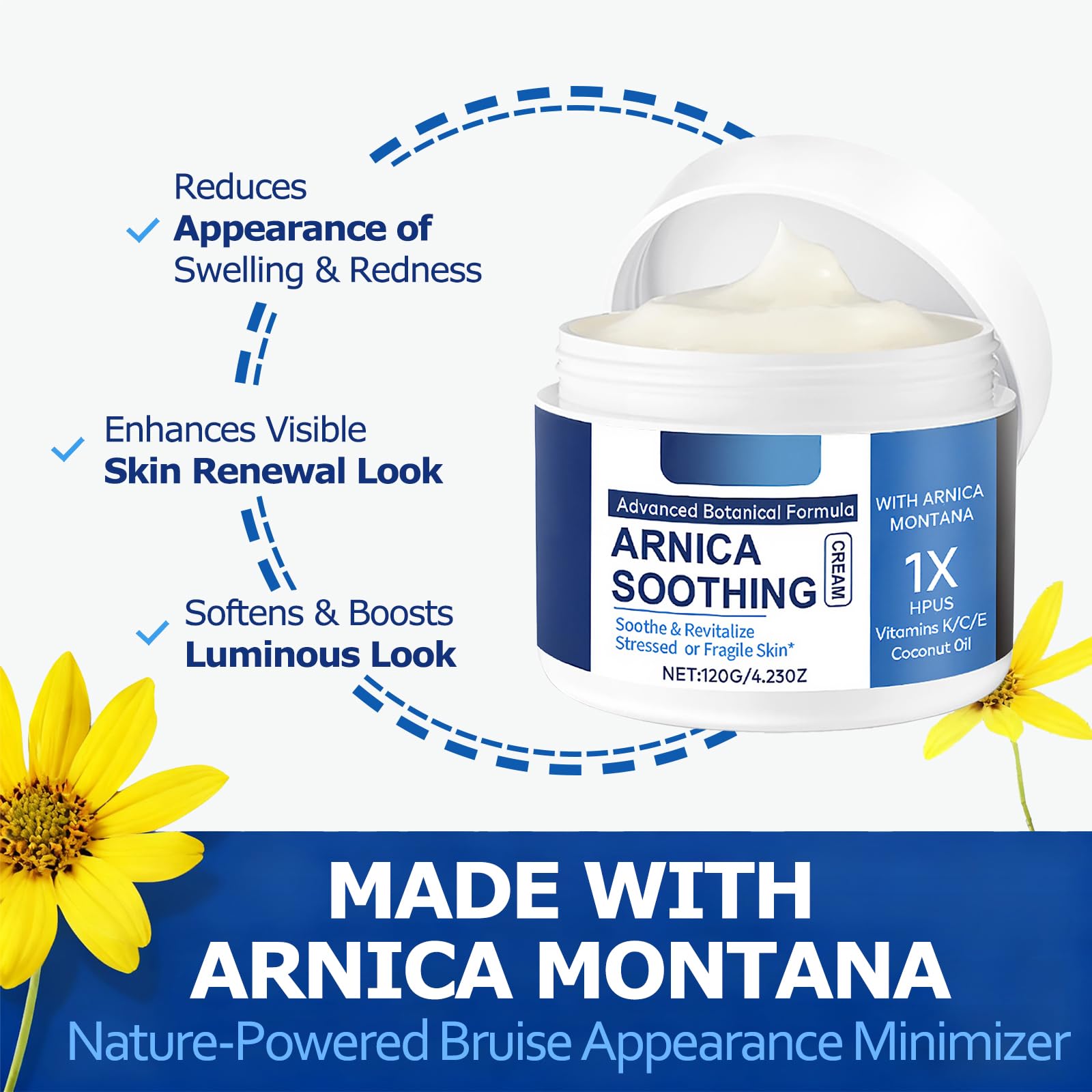 PIFLAT Arnica Crema: textura sedosa y ligera
