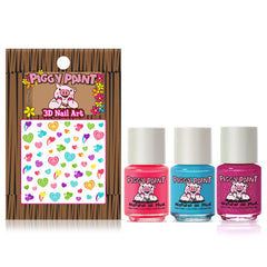 Piggy Paint Siempre Fantasía: esmalte color vivo y fórmula no tóxica para niñas.
