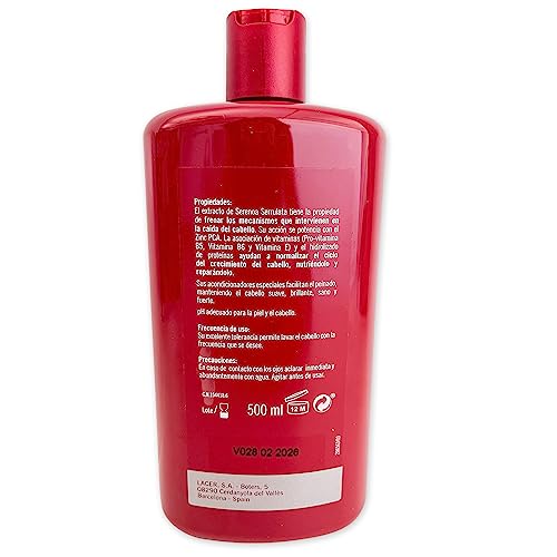 PILEXIL lather spreading on scalp during a wash