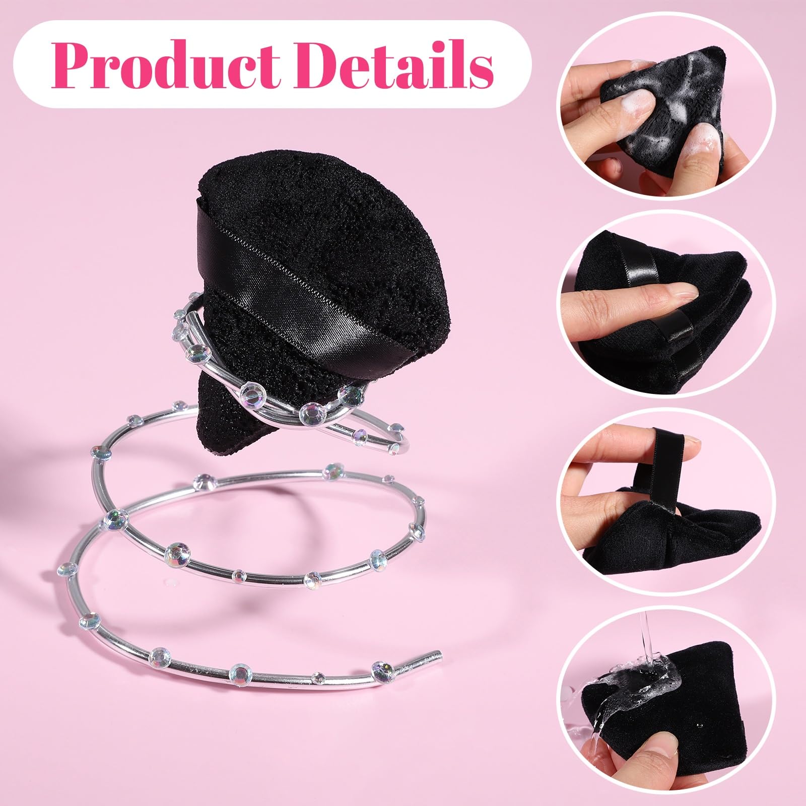 Pimoys dual-use puff works with wet liquids or dry powders.