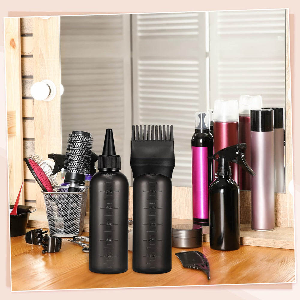 Pimoys reusable bottles are easy to wash between dye sessions