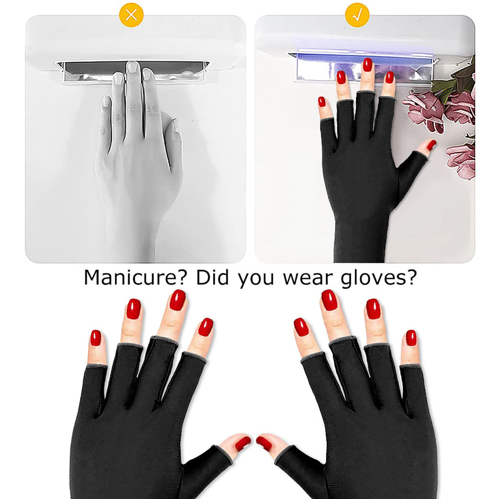 Guantes UV Pimoys, talla ajustable para mayor comodidad.