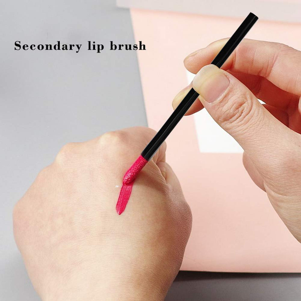 Pimoys disposable lip brushes support clean makeup application anywhere.