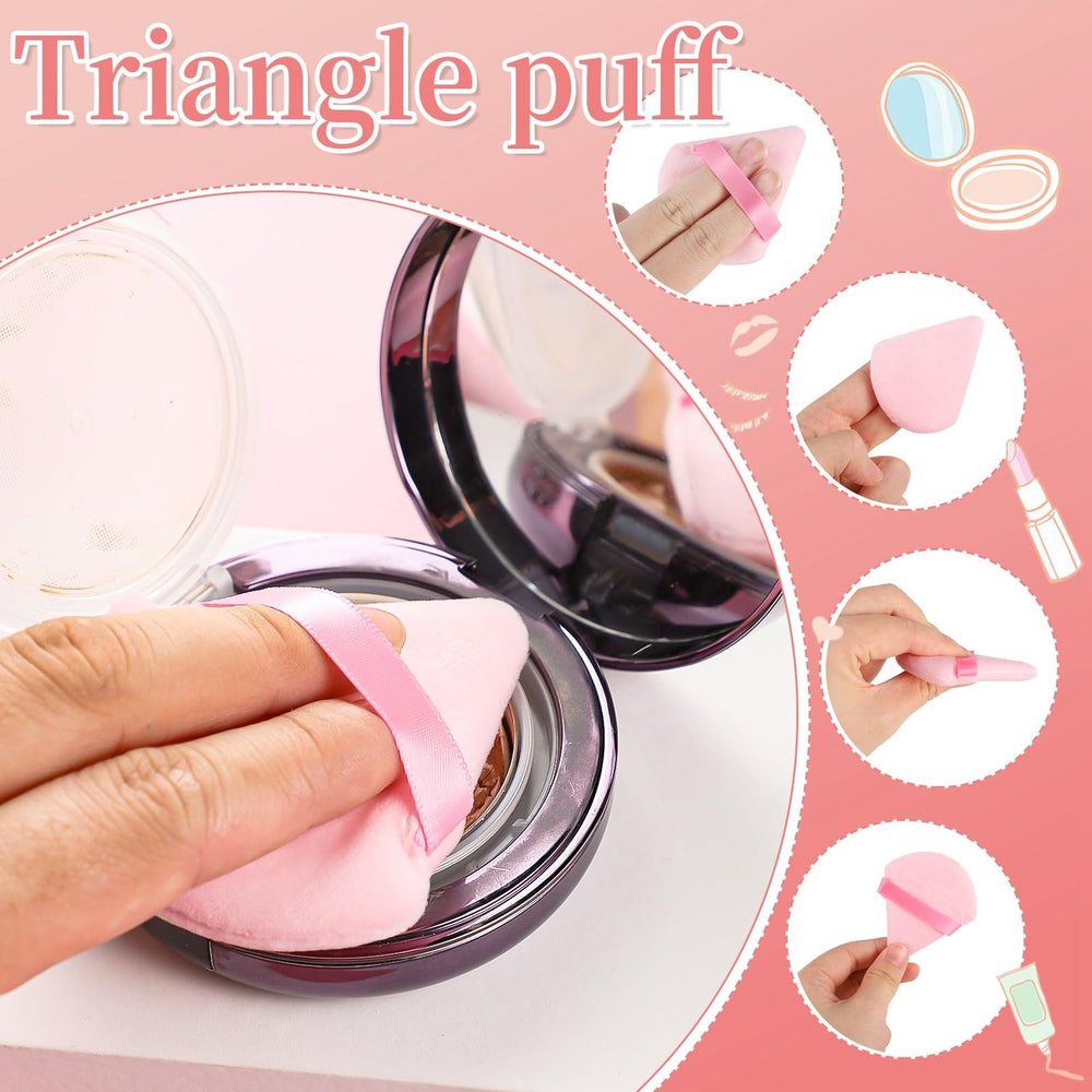 Pimoys 7 cm diameter puff designed for wet and dry powders.