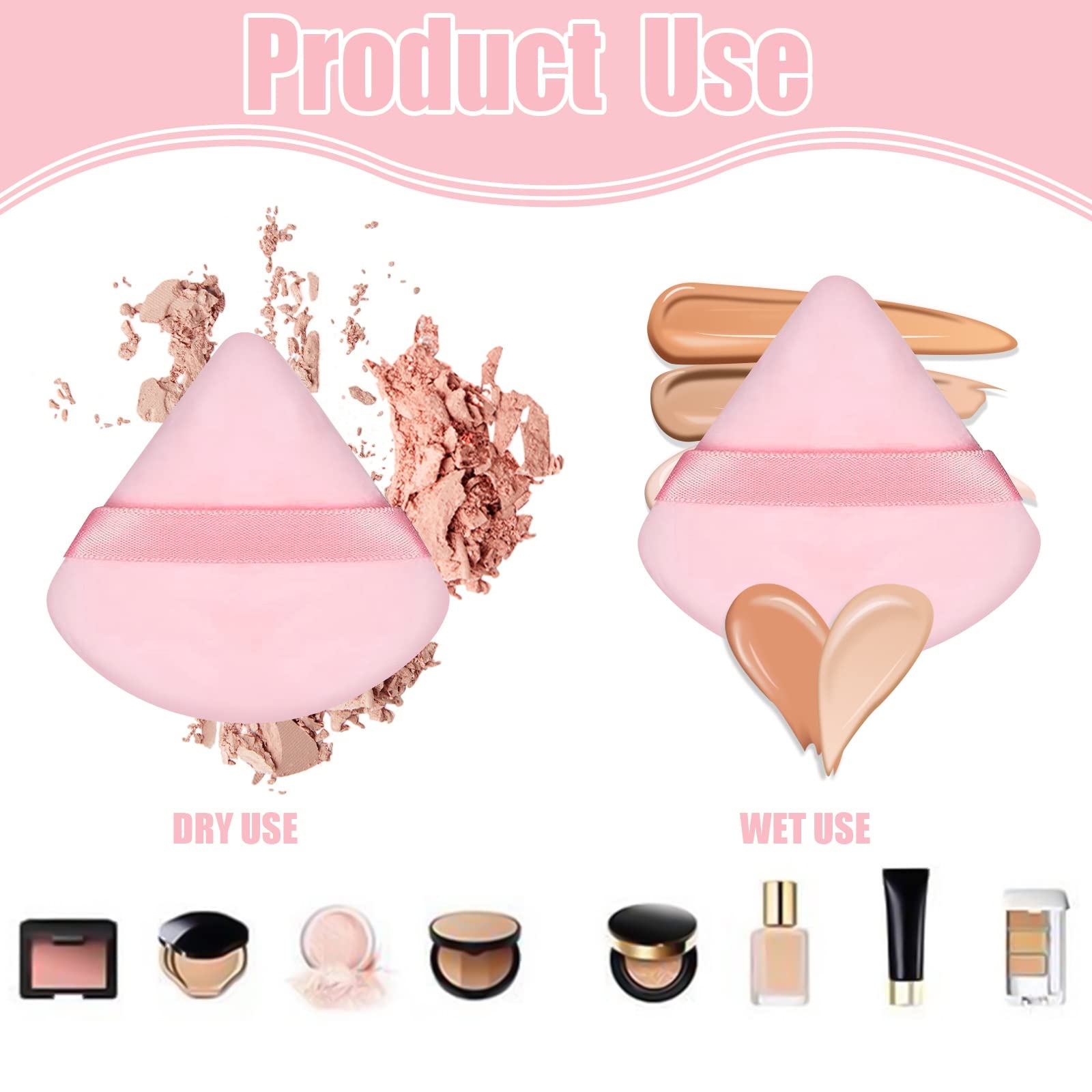 Pimoys washable powder puff designed to save powder