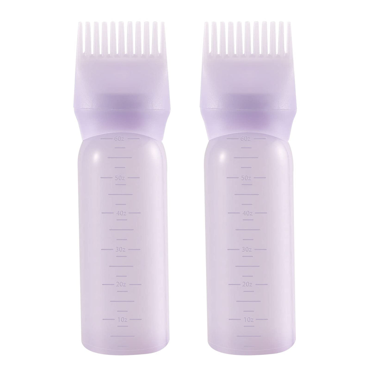 Pimoys Root Comb Applicator Bottle 6oz with pump for precise dyeing