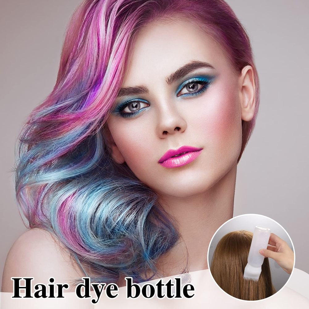 Pimoys travel-friendly hair color bottle ideal for on-the-go touch-ups.