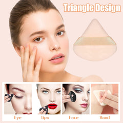 Pimoys triangle circle design enables precise application on cheeks and eyes