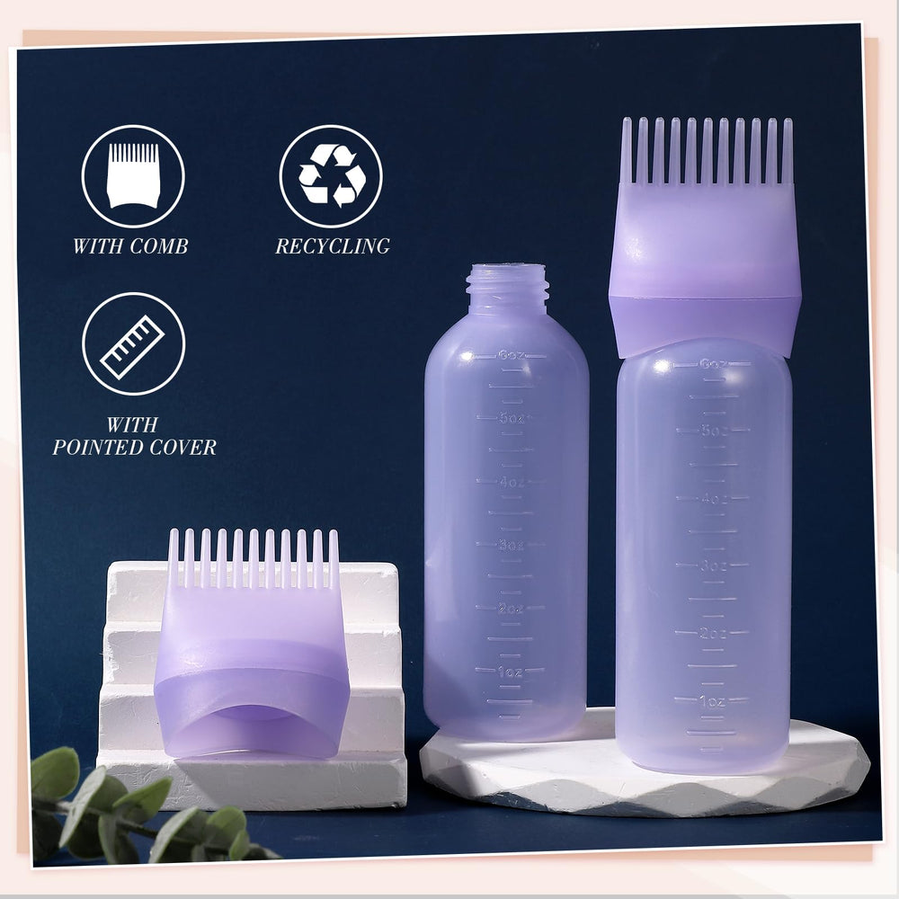 Two-pack Pimoys applicator bottles for home or salon use