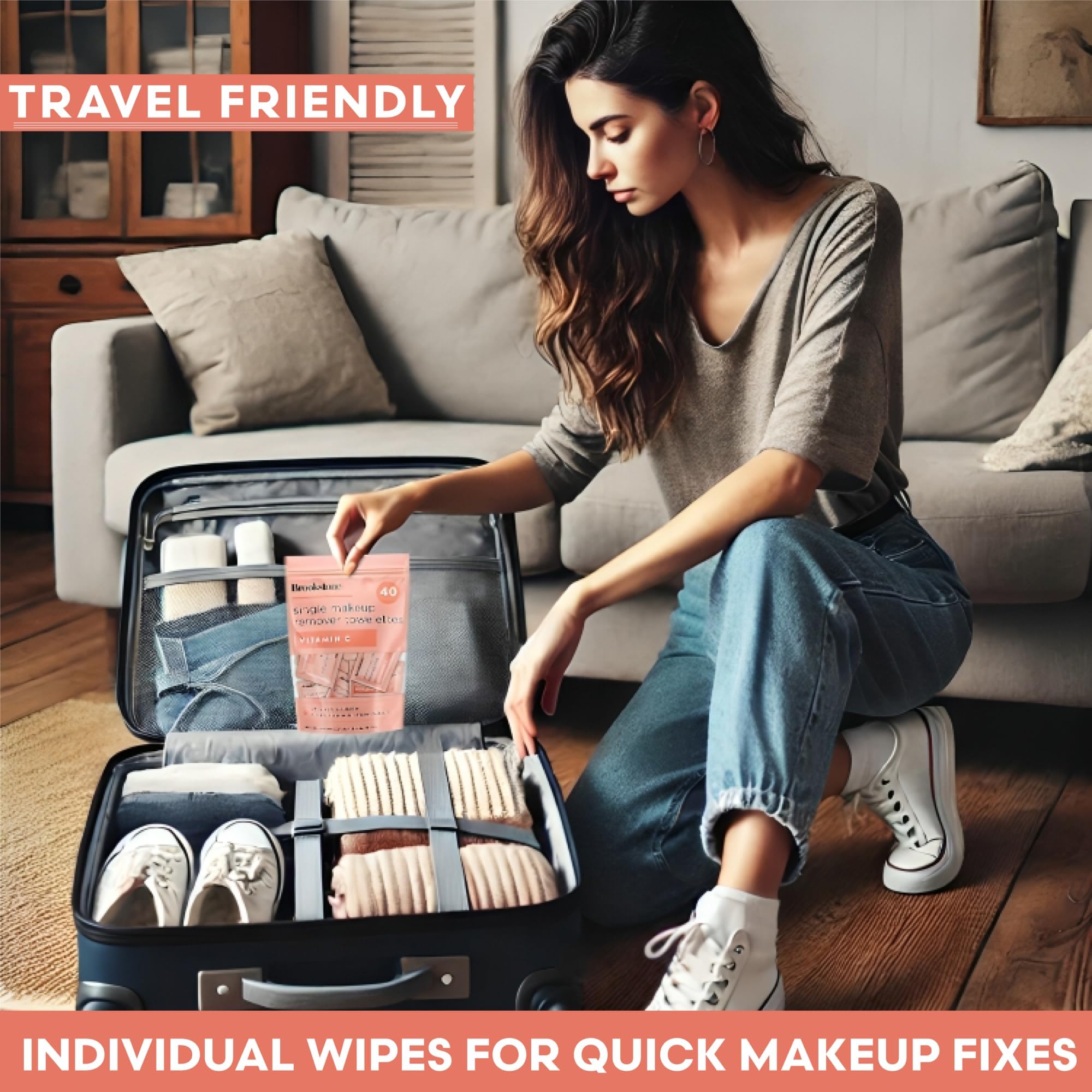 Pink Sky Brookstone skin-friendly formula cleanses without drying the skin.