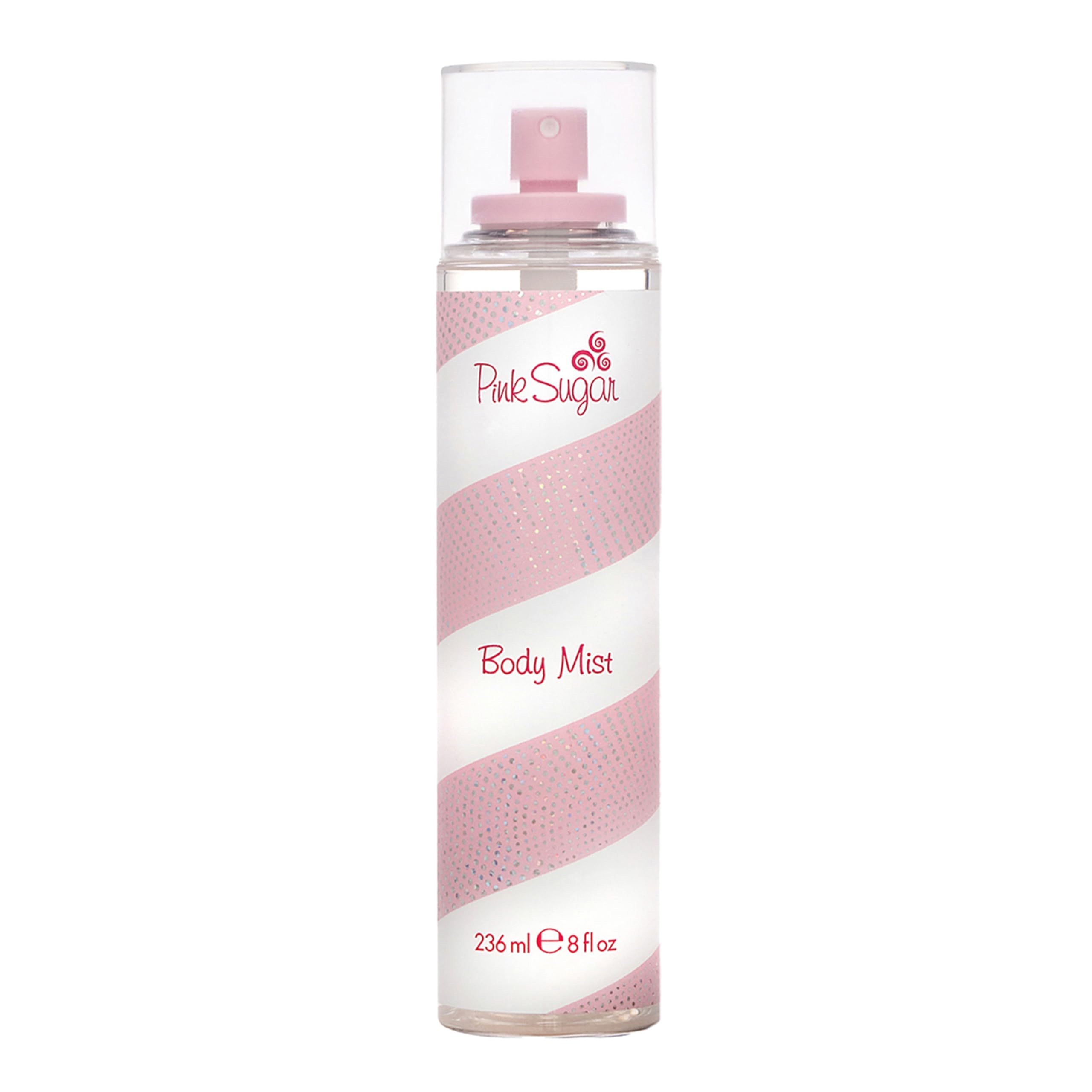 Pink Sugar bottle pour showing a gourmand scent for daily wear