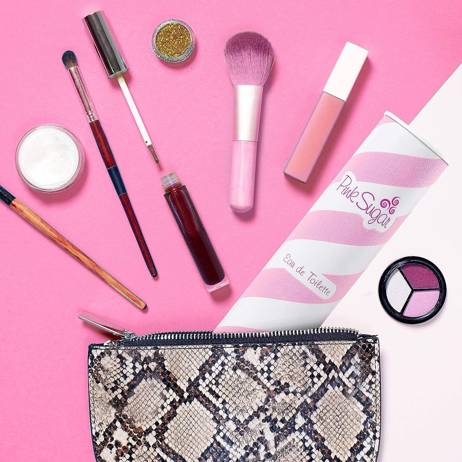 Pink Sugar gift box presentation suggests a thoughtful present idea.