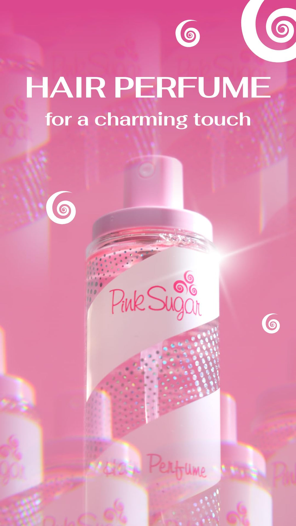 Pink Sugar note map highlighting berry and vanilla accents